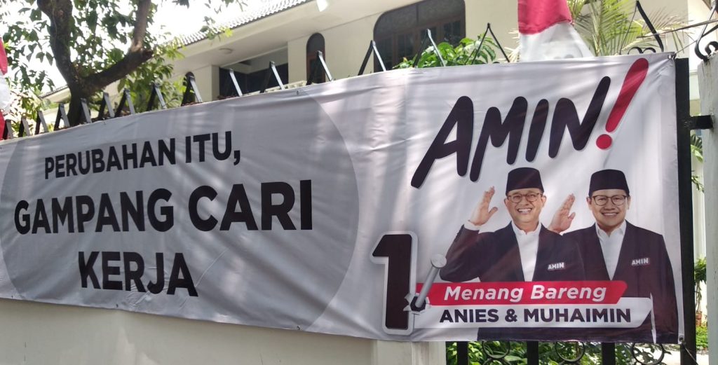 Slogan AMIN : Perubahan Itu Gampang Cari Kerja - RBNnews.co.id