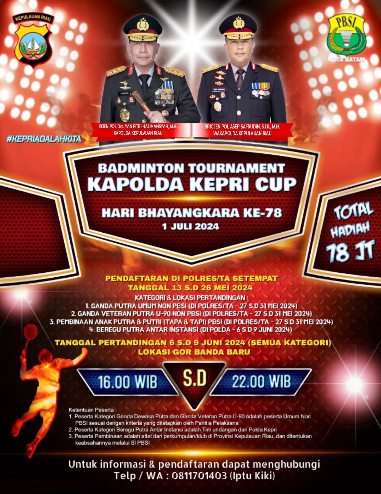 Pemasangan Spanduk Safety Riding Oleh Pihak Kepolisian - RBNnews.co.id